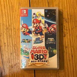 Nintendo Super Mario 3D All-Stars Game - Red and Blue